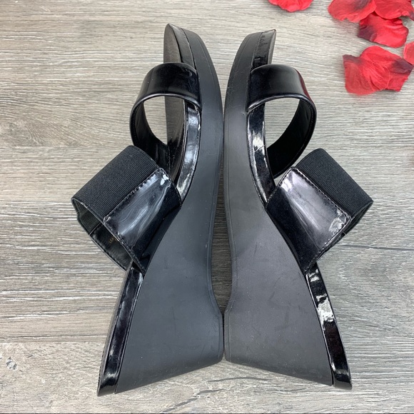 Lauren Ralph Lauren Rhianna Wedge Sandals Sz 6.5B - Picture 7 of 8